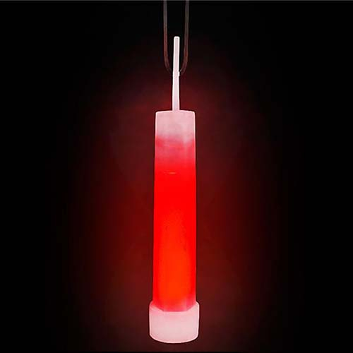 GLOWSTICK 4" - RED - PACK OF 50