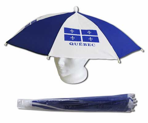 CHAPEAU PARAPLUIE DU QUEBEC