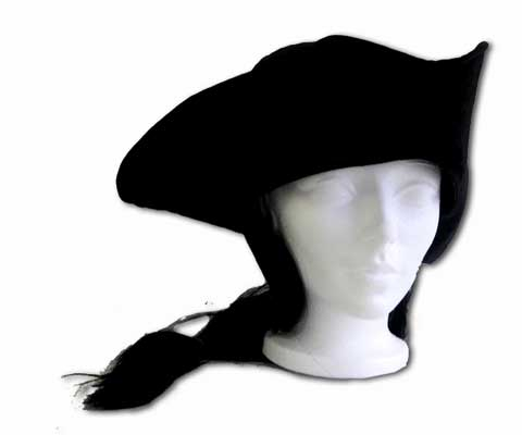 NAVAL HAT WITH WIG - (DISC.)