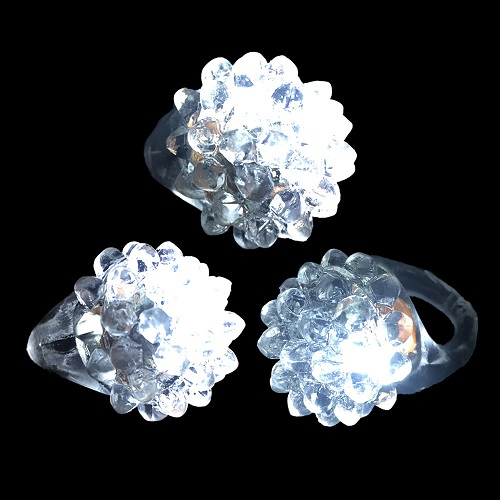 BAGUE DEL LUMINEUSE - BLANCHE - PAQUET DE 24