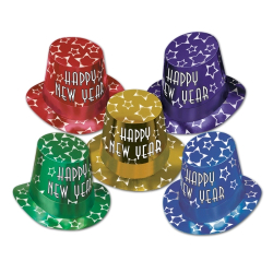 GEMSTAR HI-HATS - ASSORTED - PACK OF 25