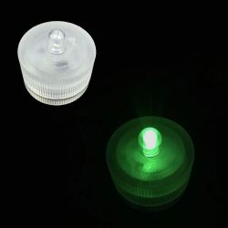 SUMIX 1 SUBMERSIBLE - GREEN - PACK OF 10 - 2XCR2032 BATTERIES INCLUDED & REPLACEABLE - (DISC.)