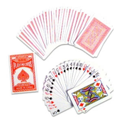 JEU DE CARTES - PAQUET DE 12
