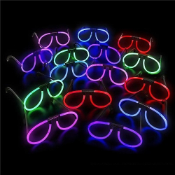 GLOW GLASSES - ASSORTED - PACK OF 50
