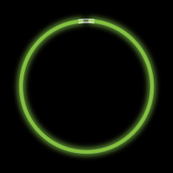 GLOW NECKLACE 22" - GREEN - TUBE OF 50