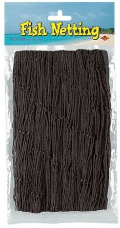 FILET DE PECHEUR NOIR 4' X 12'