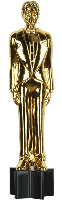JOINTED AWARD NIGHT MALE CUTOUT 36.5"
