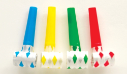 FLUTE DEROULANTE MUSICALE - ASSORTIES - PAQUET DE 144