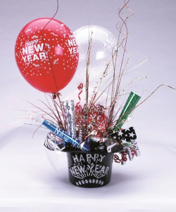 HAPPY NEW YEAR CENTERPIECE (HAT ONLY)- PACK OF 12