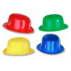PLASTIC DERBY - ASSORTED - PACK OF 72