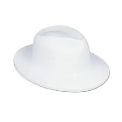 CHAPEAUX VELOUR BLANC - PAQUET DE 36