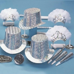 REGENCY & STERLING PARTY KIT - SILVER - ASSORTMENT FOR 50