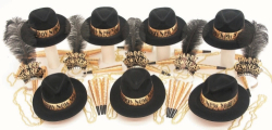 GOLD PRISM PARTY KIT - ASSORTMENT FOR 10