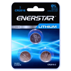 BATTERY CR2016 - PACK OF 3