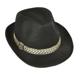 CHAPEAU MESH NOIR