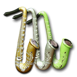 SAXOPHONE INFLATABLE 24" - ASSORTED