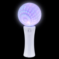 BAGUETTE BOULE MAGIQUE STROBE LUMINEUSE AVEC 3 PILES AAA INCLUSES ET REMPLACABLES