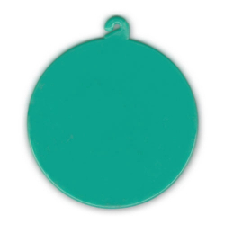 HOOK MEDALLION FOR FLOWER LEIS - GREEN