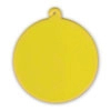 HOOK MEDALLION FOR FLOWER LEIS - YELLOW