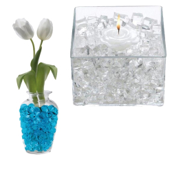 WATER-STORING GEL CUBES - BLUE - (10 OZ JAR)