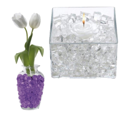 WATER-STORING GEL CUBES - PURPLE - (10 OZ JAR)