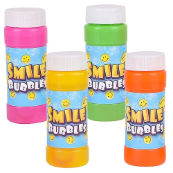 BULLES 2 OZ - PAQUET DE 12 - COULEURS ASSORTIES