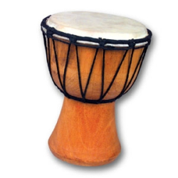 TAMBOUR EN BOIS 8"