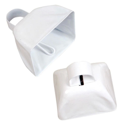 COWBELL - WHITE - PACK OF 12
