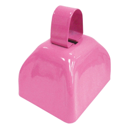 COWBELL - PINK - PACK OF 12