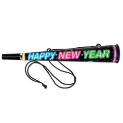 FLUTES GEANTES EN PLASTIQUE 14" - PAQUET DE 25