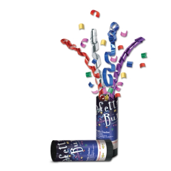 NEW YEAR CONFETTI BURSTS - MULTICOLOR - PACK OF 24