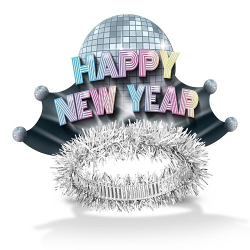 DISCO FEVER TIARAS - PACK OF 50